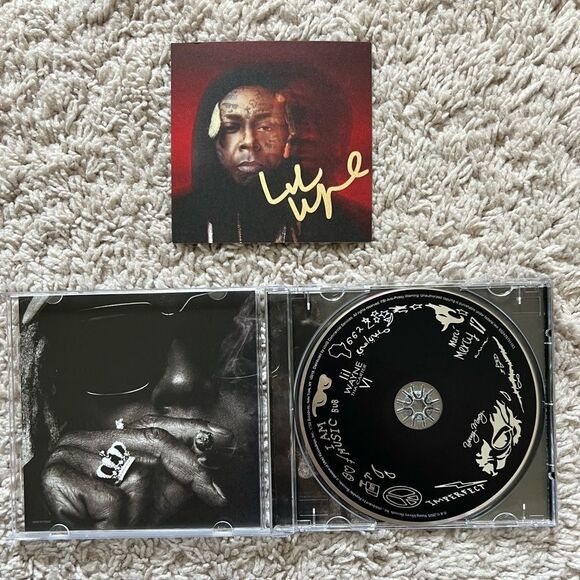 LIL WAYNE Tha Carter VI CD ALBUM WITH Signed AUTOGRAPH Art Card - Picture 1 of 8